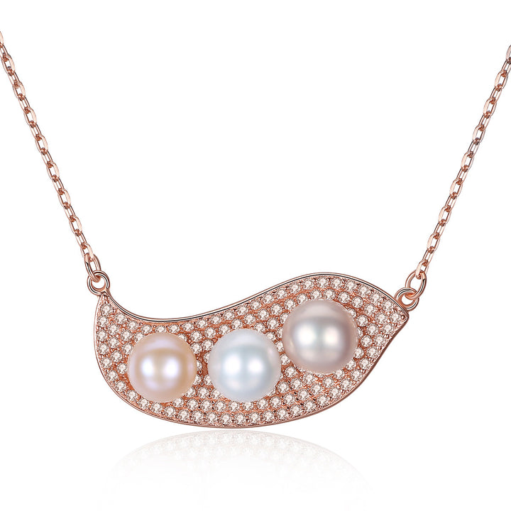 Freshwater Pearl Necklace Pendant | Sterling Silver
